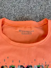 Vorschaubild 3 von Sport Shirt Kinder Gr. 176 Orange Kurzarm Sportlich