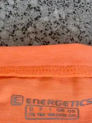 Vorschaubild 4 von Sport Shirt Kinder Gr. 176 Orange Kurzarm Sportlich