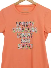 Vorschaubild 2 von Sport Shirt Kinder Gr. 176 Orange Kurzarm Sportlich
