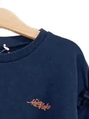 Vorschaubild 2 von Mädchen Sweatshirt Blau Gr. 122/128 Langarm Rüschen