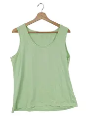 Vorschaubild 1 von Damen Top Shirt Gr. 42 XL Grün Casual mit Strass