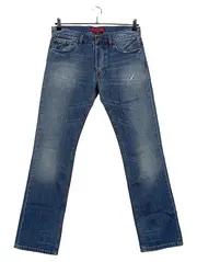 Vorschaubild 1 von Herren Jeans Straight Leg Blau Größe 32