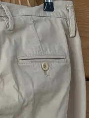 Vorschaubild 4 von Damen Stoffhose Chino Beige Gr. 38 Baumwolle Stretch