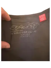 Vorschaubild 6 von Damen T-Shirt Gr. S grau Kurzarm Zierknöpfe Baumwolle Casual