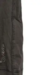 Vorschaubild 5 von Damen T-Shirt Gr. S grau Kurzarm Zierknöpfe Baumwolle Casual