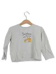 Vorschaubild 1 von Kinder Pullover Grau 92 Fuchs Motiv Schlau wie Mama Casual