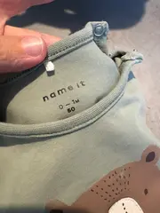 Vorschaubild 6 von Baby Langarmshirt Kinder Gr. 50 Grün mit Bärenmotiv