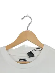 Vorschaubild 5 von Herren T-Shirt Grafik Frosch Motiv Kurzarm Weiß Gr. 44/XS