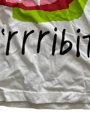 Vorschaubild 3 von Herren T-Shirt Grafik Frosch Motiv Kurzarm Weiß Gr. 44/XS