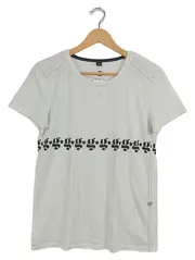 Vorschaubild 1 von Damen T-Shirt R-Slim Fit G-Muster Weiß XXS