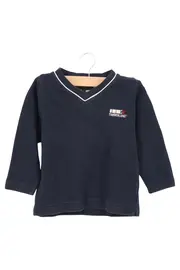 Vorschaubild 1 von Kinder Pullover Gr. 98 Blau Casual Preppy Langarm
