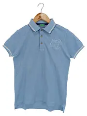 Vorschaubild 1 von Poloshirt Kinder Gr. 150/152 Blau Baumwolle