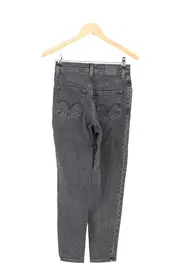 Vorschaubild 2 von LEVIS Damen Jeans Slim Fit W26/34/XS Grau High Waisted Taper Destroyed