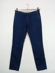 Vorschaubild 2 von Damen Stoffhose W27/36/S Blau Casual Baumwolle