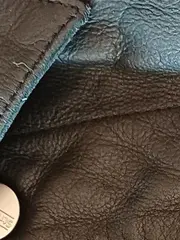 Vorschaubild 6 von Lederjacke Damen Echtleder Gr. 38 Schwarz Casual Freizeit