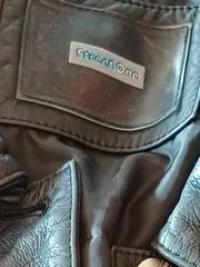 Vorschaubild 3 von Lederjacke Damen Echtleder Gr. 38 Schwarz Casual Freizeit