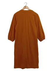 Vorschaubild 2 von & OTHER STORIES Damen Blusenkleid Gr. 34/XS Orange Casual Vintage