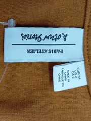 Vorschaubild 3 von & OTHER STORIES Damen Blusenkleid Gr. 34/XS Orange Casual Vintage
