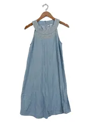 Vorschaubild 1 von EDC Damen Freizeitkleid Gr. 34/XS Blau Casual Sommerkleid