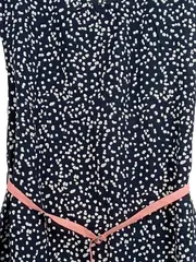 Vorschaubild 4 von Kinder Sommerkleid Gr. 140 Blau gepunktet Mädchen Kleid Casual