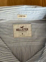 Vorschaubild 4 von Herren Business Hemd Gestreift Blau Gr. M