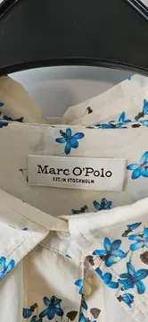 Vorschaubild 3 von Damen Bluse Gr. 44 XXL Beige Blumenmuster Casual Langarm