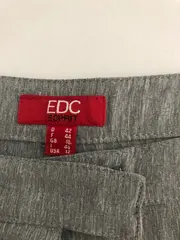 Vorschaubild 3 von Damen Capri Hose Grau Gr. 42 Casual Stoffhose