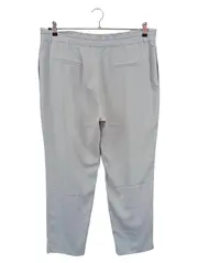 Vorschaubild 2 von Damen Stoffhose XL Grau Casual Hose mit Gummibund