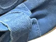 Vorschaubild 6 von Kinder Hausschuhe Gr. 25 Blau Klettverschluss Komfortabel Alltag