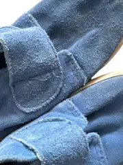 Vorschaubild 5 von Kinder Hausschuhe Gr. 25 Blau Klettverschluss Komfortabel Alltag