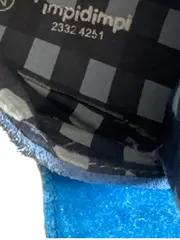 Vorschaubild 7 von Kinder Hausschuhe Gr. 25 Blau Klettverschluss Komfortabel Alltag