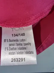 Vorschaubild 4 von TCM Mädchen Kleid Polo Freizeitkleid Pink Gr. 134/140 Baumwolle