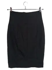 Vorschaubild 1 von Damen Bleistiftrock Business Midi Schwarz Gr. 36 S