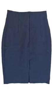 Vorschaubild 2 von Damen Bleistiftrock Business Midi Schwarz Gr. 36 S