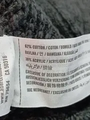 Vorschaubild 5 von Pullover Damen Gr. 34/XS Grau Distressed Cut-Outs Strick