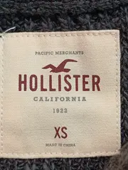 Vorschaubild 3 von Pullover Damen Gr. 34/XS Grau Distressed Cut-Outs Strick