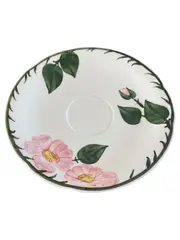 Vorschaubild 1 von Unterteller Wild-Rose Porzellan Mehrfarbig Blumen Klassisch