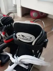 Vorschaubild 3 von Kinder Rollschuhe Gr. 28 Schwarz Quad Skates verstellbar