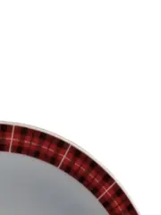 Vorschaubild 2 von Bavaria Porzellan Schüssel Kariert Rot Weiß 23cm