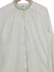 Vorschaubild 3 von Damen Hemdbluse XL Weiß Casual Langarm