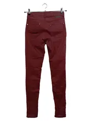 Vorschaubild 2 von Damen Jeans Regular Fit Gr. 34 Rot Casual