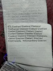 Vorschaubild 5 von Damen Jeans Regular Fit Gr. 34 Rot Casual