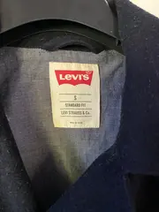 Vorschaubild 5 von Herren Winterjacke Pea Coat Gr. 36 Blau Klassisch