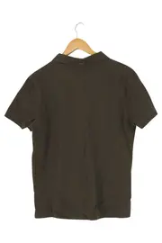 Vorschaubild 2 von Herren Poloshirt Gr. 48/M Braun Kurzarm Casual