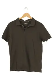 Vorschaubild 1 von Herren Poloshirt Gr. 48/M Braun Kurzarm Casual