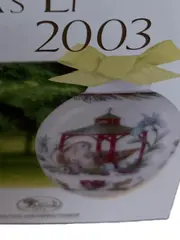 Vorschaubild 3 von Das Ei 2003 Dekoschale Porzellan Blumen Mehrfarbig 6cm