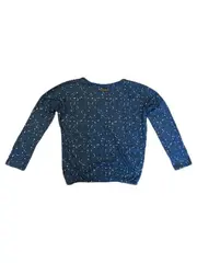 Vorschaubild 3 von Damen Langarmshirt Gr. M Grau Punkte Casual Brave New Word