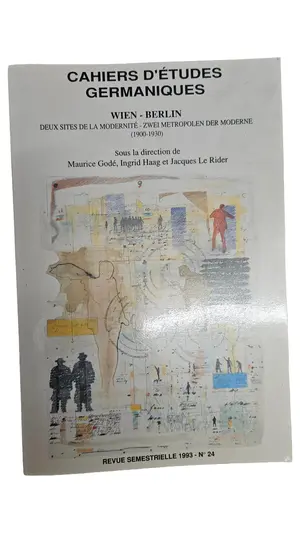 CAHIERS D'ÉTUDES GERMANIQUES Zeitschrift