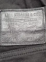 Vorschaubild 2 von 512 Damen Jeans Straight Leg W29/38 Schwarz Casual