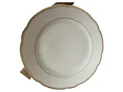 Vorschaubild 1 von Platzteller Porzellan Weiß Klassisch Rund 24,5 cm Festlich